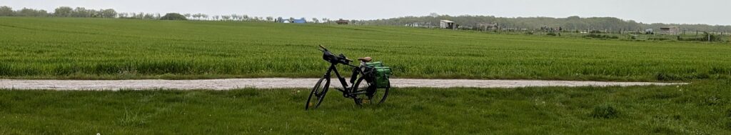 Aperçu du terrain de la ferme utilisé pour le week-end